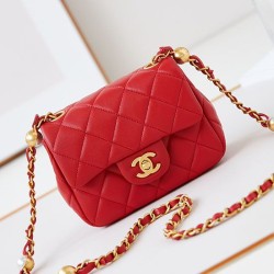 Replica Perfette Bora Pari all'originale replica Mini Flap AS4946 rossa imitazioni