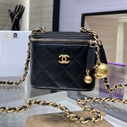 Replica Perfette Borsa Mini Vanity Case AP1147 nera imitazioni