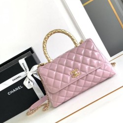 Borsa piccola con manico in cocco A92990 Rosa Replica qualità specchio Replica Perfette Borsa piccola con manico in cocco A92990 Rosa imitazioni