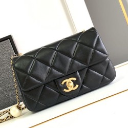 Replica Perfette Small Flap Bag Nero AS4861 imitazioni