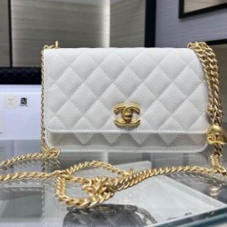 Replica Perfette Woc Chain Wallet AP3201 Bianco imitazioni