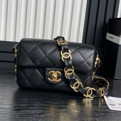 Replica Perfette Dettagli perfetti Borsa piccola con patta in pelle di agnello AS5174 imitazioni