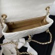 AS1787 Mini Flap Borsa Bianco