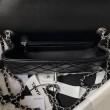 AS1787 Mini Flap Borse Firmate Replica Nero