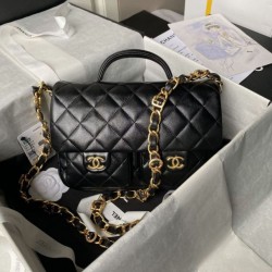 Replica Perfette Borsa a patta A37586 Nero imitazioni