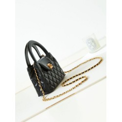 23K Kelly Mini shopping Borsa AS4416 Nero 23K Kelly Mini shopping Borsa AS4416 Nero