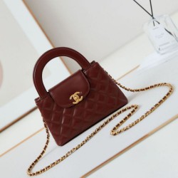 Replica Perfette 23K Kelly Mini shopping Borsa AS4416 Rosso imitazioni
