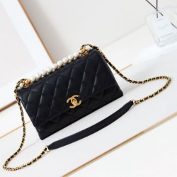 Replica Perfette Flap Chain Borsa AS4997 Nero imitazioni