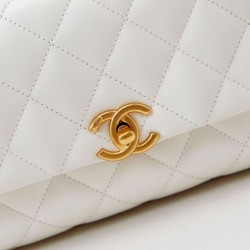 Replica Perfette Flap Chain Borse  Alta Qualità AS4997 Bianco imitazioni