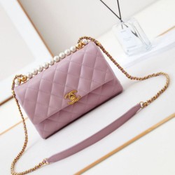 Replica Perfette Flap Chain  Perfetta AS4997 Rosa imitazioni