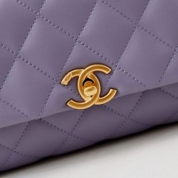 Replica Perfette Flap Chain Borse Imitazioni AS4997 Viola imitazioni