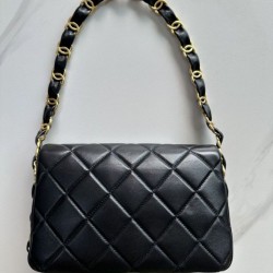 Replica Perfette Borsa a tracolla AS5176 Nera imitazioni