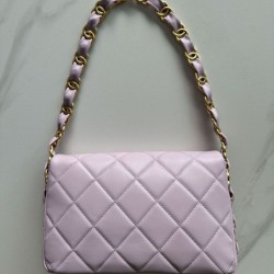 Borsa a tracolla AS5176 Rosa Replica qualità specchio Replica Perfette Borsa a tracolla AS5176 Rosa imitazioni
