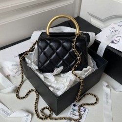 Borsa Mini con patta AS4385 Nera Borsa Mini con patta AS4385 Nera