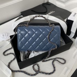 Borsa a tracolla Borsa AP3566 Blu Replica qualità specchio Replica Perfette Borsa a tracolla Borsa AP3566 Blu imitazioni