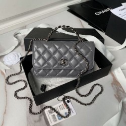Replica Perfette Borsa a tracolla Borsa AP3566 Grigia imitazioni