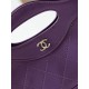 31 Mini Shopping Borsa Pochette con catena lucida AS3656 Viola Replica qualità specchio Replica Perfette 31 Mini Shopping Borsa Pochette con catena lucida AS3656 Viola imitazioni