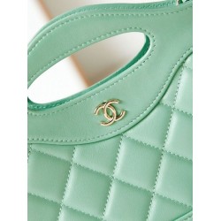 31 Mini Shopping Borse Firmate Replica Pochette con catena lucida AS3656 Verde chiaro 31 Mini Shopping Borse Firmate Replica Pochette con catena lucida AS3656 Verde chiaro