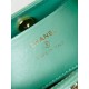 31 Mini Shopping Borse Firmate Replica Pochette con catena lucida AS3656 Verde chiaro qualità specchio Replica Perfette 31 Mini Shopping Borse Firmate Pochette con catena lucida AS3656 Verde chiaro imitazioni