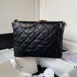 Borsa a tracolla 24p Hobo Hip As4668 Nera Replica qualità specchio Replica Perfette Borsa a tracolla 24p Hobo Hip As4668 Nera imitazioni
