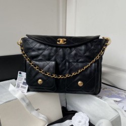 Replica Perfette Borsa a tracolla 24p Hobo Hip As4668 Nera imitazioni