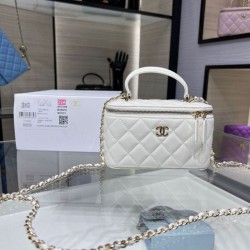 Replica Perfette Borsa a catena 24K Vanity AP2199 Bianca imitazioni