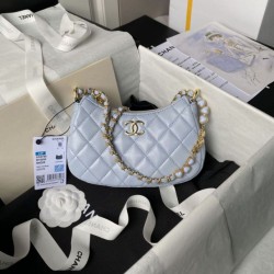 Replica Perfette Borsa a tracolla AS3786 Blu imitazioni