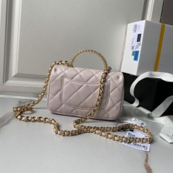 Mini borsa con patta e manico superiore AS4847 Replica qualità specchio Replica Perfette Mini borsa con patta e manico superiore AS4847 imitazioni