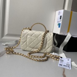 Mini borsa con patta e manico superiore AS4847 Replica qualità specchio Replica Perfette Mini borsa con patta e manico superiore AS4847 imitazioni