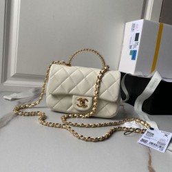 Replica Perfette Mini borsa con patta e manico superiore AS4847 imitazioni
