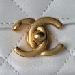 Borsa 24A con catena di lettere di perle AS5011 Bianca