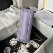 Qualità superiore replica 24A con catena di lettere di perle AS5011 Viola