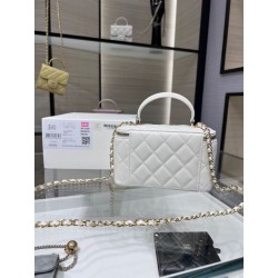 Borsa a catena 24K Vanity AP2199 Bianca