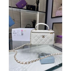 Borsa a catena 24K Vanity AP2199 Bianca