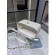 Borsa a catena 24K Vanity AP2199 Bianca