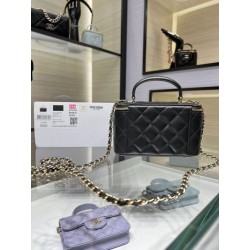 Imitazioni borse griffate a catena 24K Vanity AP2199 Nera