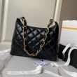 Borsa a mano Hobo con manico AP4066 Bianco