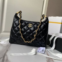 Borsa a mano Hobo con manico AP4066 Bianco