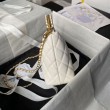 Borsa a mano Hobo con manico AP4066 Nero