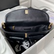 Borsa a tracolla 24p Hobo Hip As4668 Nera
