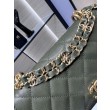 Borsa a tracolla con catena AP3019 Bianco