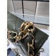 Borsa a tracolla con catena AP3019 Bianco