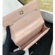 Borse Replica a tracolla con patta e manico rosa AP3574