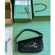 Borse Replica fedele Gucci Horsebit 1955 764155 Nero