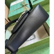 Borse Replica fedele Gucci Horsebit 1955 764155 Nero