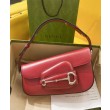 Borsa a tracolla Gucci Horsebit 1955 764155 Rosso