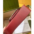 Borsa a tracolla Gucci Horsebit 1955 764155 Rosso
