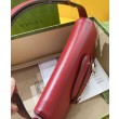 Borsa a tracolla Gucci Horsebit 1955 764155 Rosso