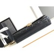 Borsa a tracolla in pelle di agnello AS2713 Nera