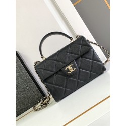 Borsa a tracolla in pelle di vitello granata nera AS47111